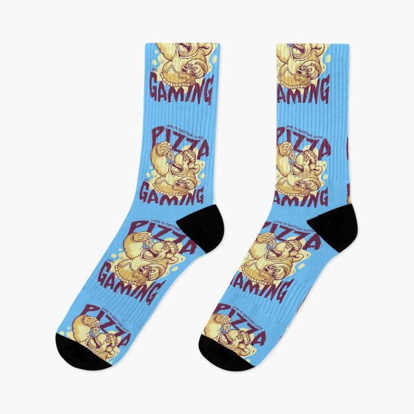 Item preview, Life is better with pizza and gaming designed and sold by Piztees.