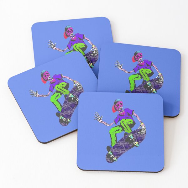 Item preview, Copie de Skull-Cows playing-skateboard designed and sold by MANINFEAR.