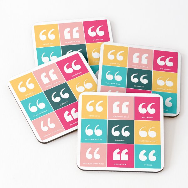 Item preview, Quotation Marks Typography designed and sold by rofocreative.