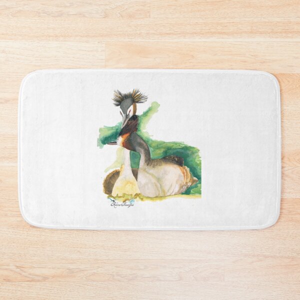 Item preview, Great Crested Grebes designed and sold by Karen Finnegan.