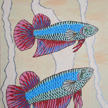 Artwork thumbnail, Beta Fish by RudyYoder
