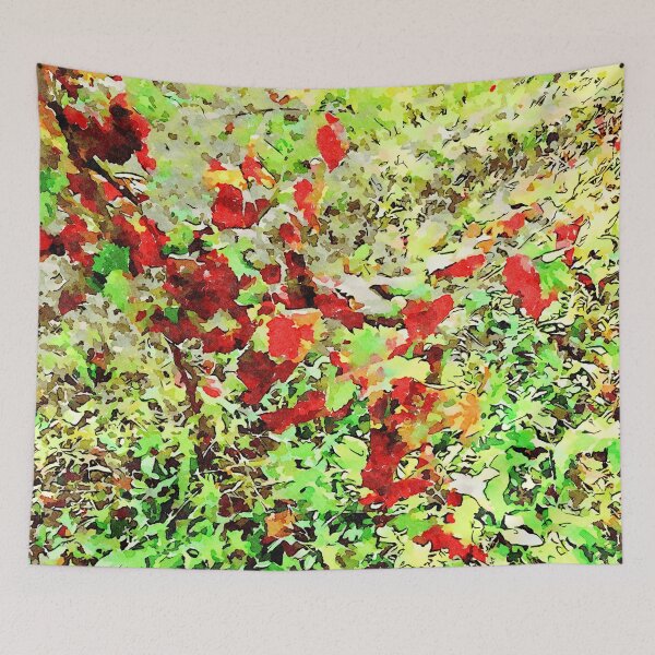 Item preview, Hortus Conclusus: red leaves designed and sold by Giuseppe Cocco.