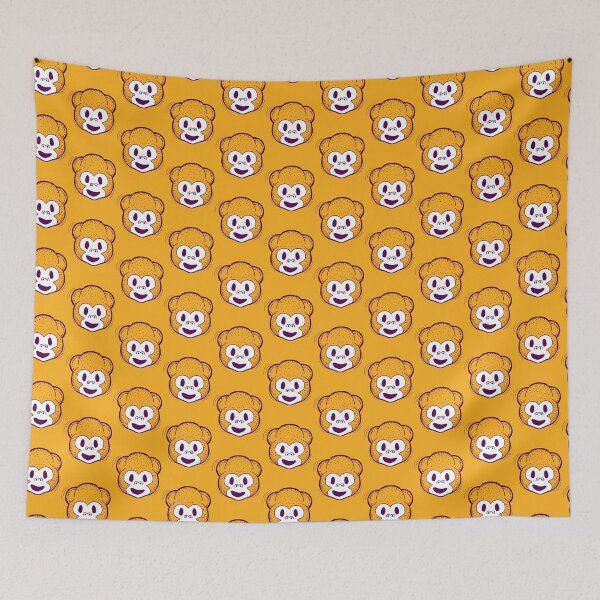 Item preview, Funky Monkey Emoji  designed and sold by beanibooi.