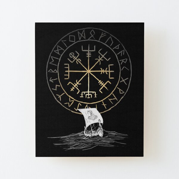 Drakkar navigation Wood Mounted Print