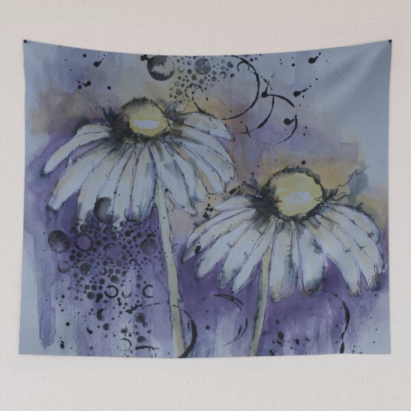Item preview, Watercolour Daisies designed and sold by artycraftylady.