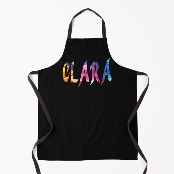 Item preview, Clara text name colourful design designed and sold by Areashor.
