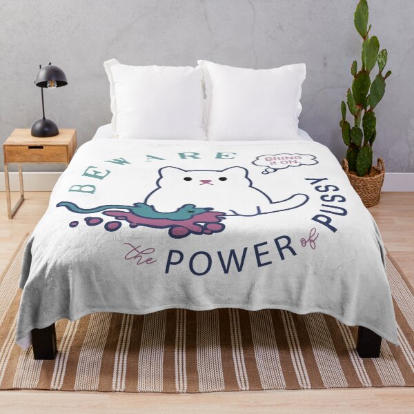 Item preview, Beware the Power of Pussy designed and sold by poprockstarfish.