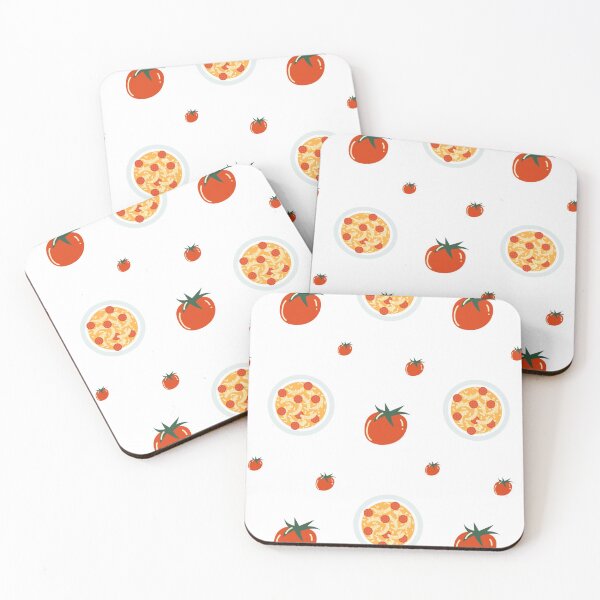 Item preview, Tomato spaghetti pasta pattern designed and sold by DerSenat.