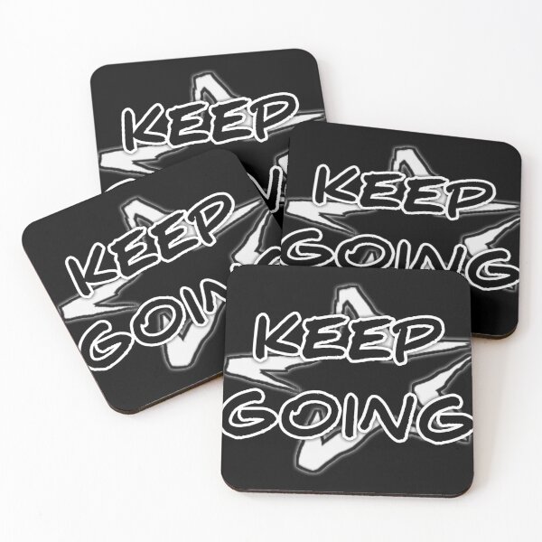 Item preview, Keep Going, Moving, motivations designed and sold by THE OTAKU SHOP.