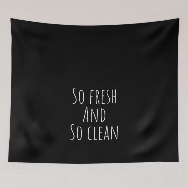 Item preview, So Fresh And So Clean | Funny Bathroom Graphic designed and sold by Flip & Flop.