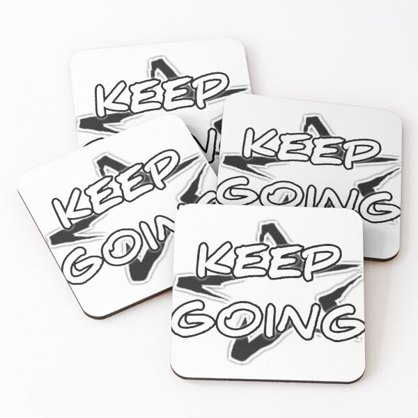 Item preview, Keep Going, Forward, motivations designed and sold by THE OTAKU SHOP.