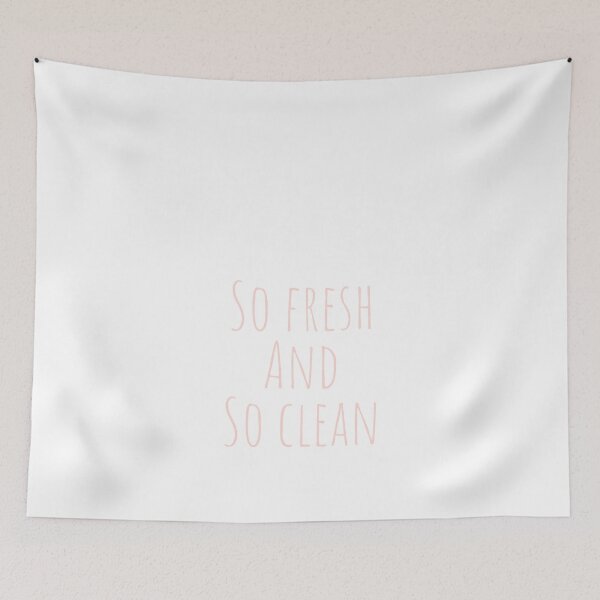 Item preview, So Fresh And So Clean | Funny Bathroom Graphic designed and sold by Flip & Flop.