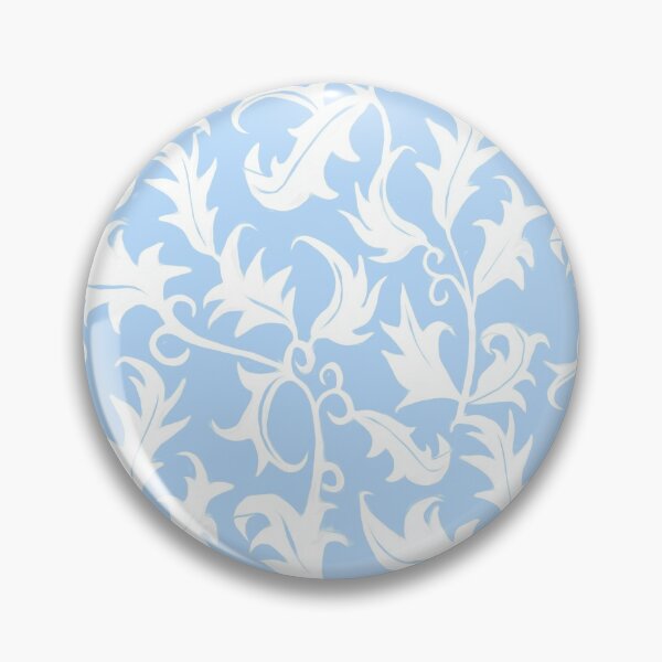 Item preview, Simple Art Nouveau Vines - Periwinkle  designed and sold by TigaTiga.