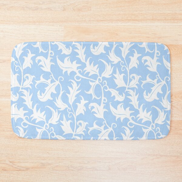 Item preview, Simple Art Nouveau Vines - Periwinkle  designed and sold by TigaTiga.