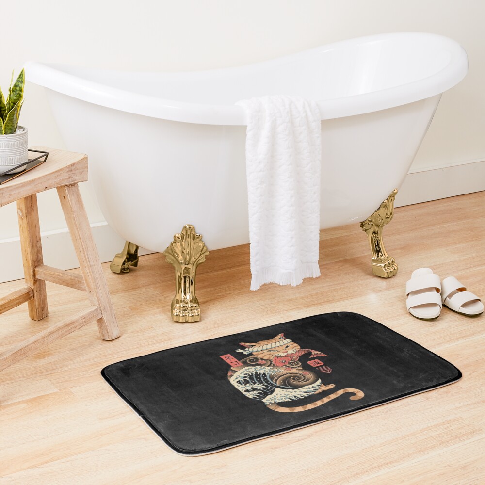 Catana Wave Bath Mat
