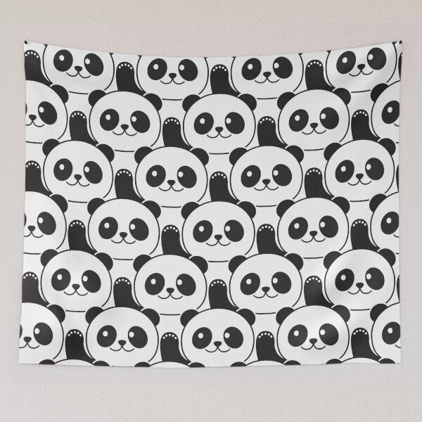 Item preview, Panda panda bear pattern designed and sold by DerSenat.