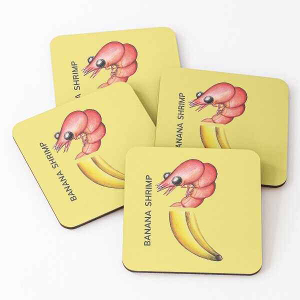 Item preview, BANANA SHRIMP by FrankenDuo spring yellow designed and sold by FrankenDuo.