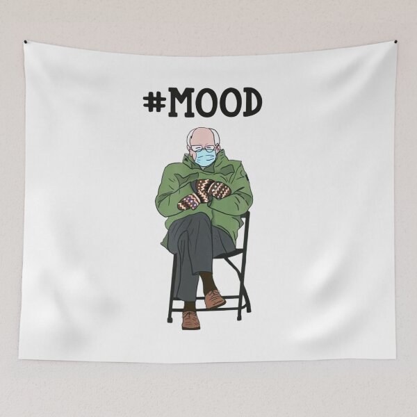 Item preview, bernie sanders mood designed and sold by reedbull.