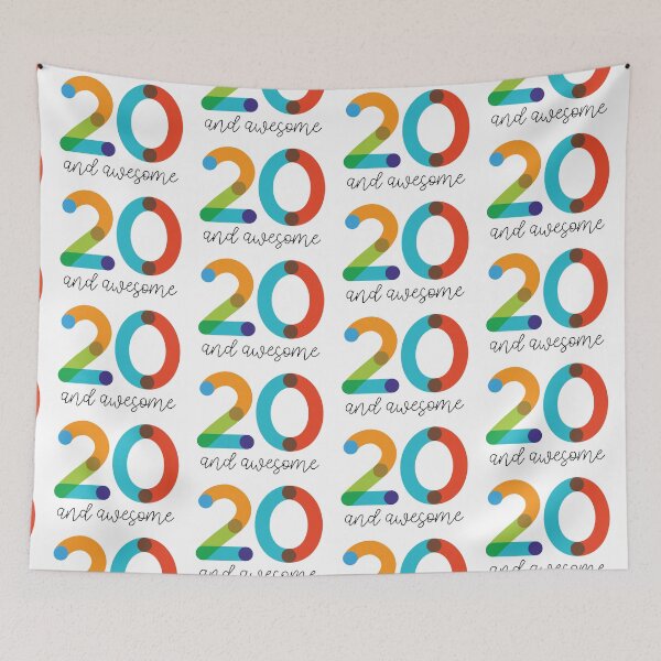 Item preview, 20 and Awesome! designed and sold by VicEllisArt.