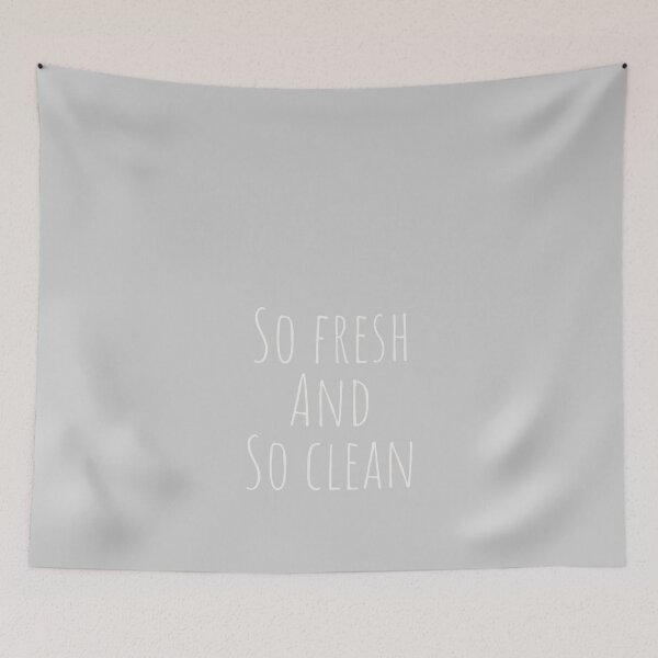 Item preview, So Fresh And So Clean | Funny Bathroom Graphic designed and sold by Flip & Flop.