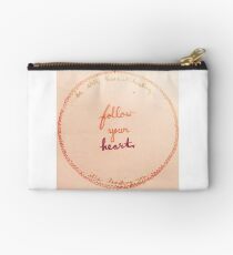 Follow Your Heart Studio Pouch