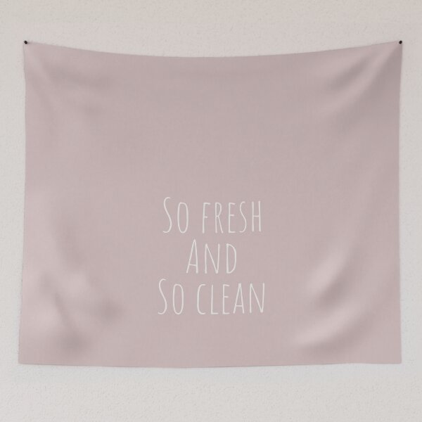 Item preview, So Fresh And So Clean | Funny Bathroom Graphic designed and sold by Flip & Flop.
