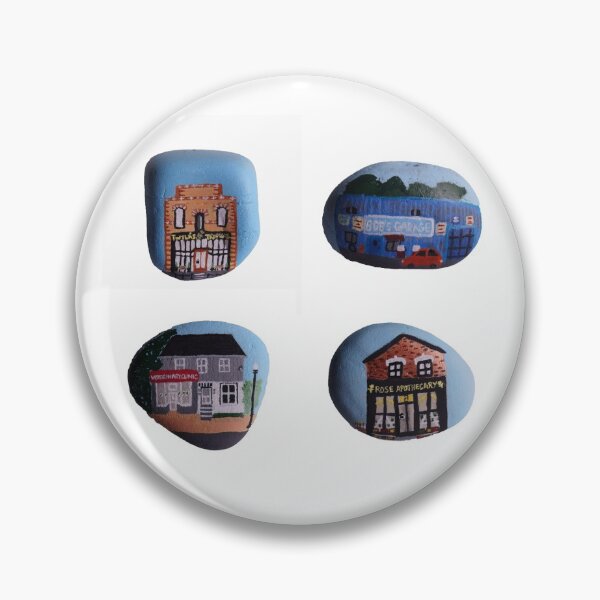Item preview, Schitt's Creek Main Intersection - Cafe Tropical, Bob's Garage, Vet Clinic, Rose Apothecary designed and sold by laura898.