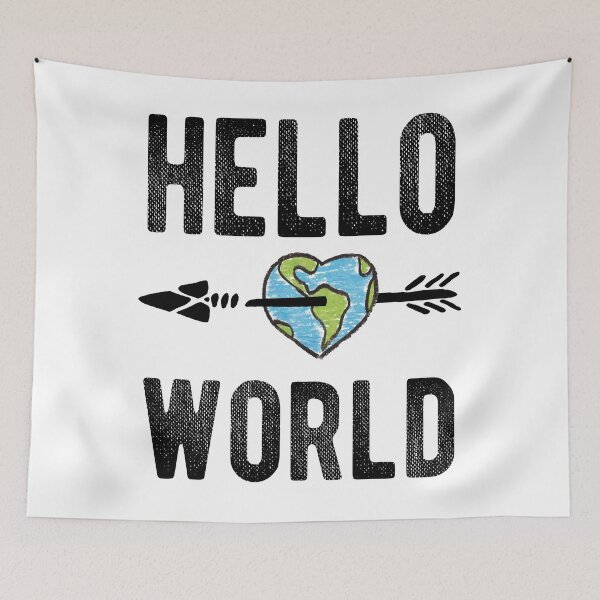 Item preview, hello world designed and sold by samah82.