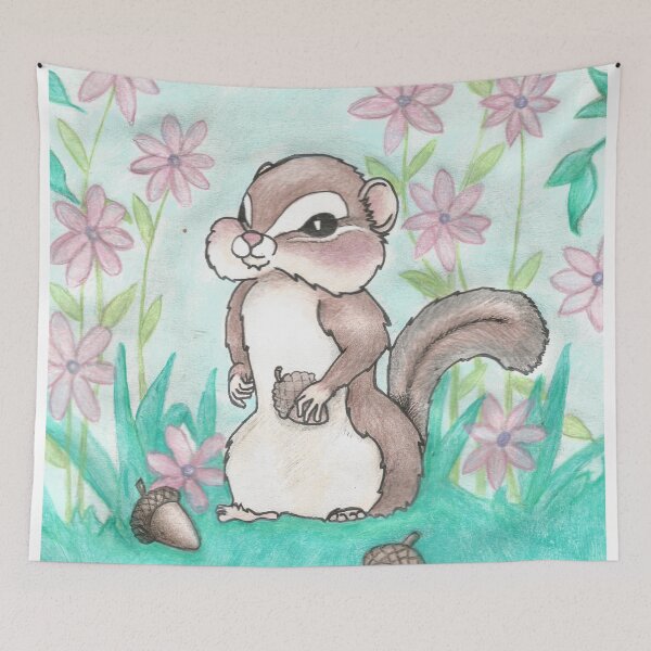 Item preview, Cute Chipmunk Artwork designed and sold by leemidesign.