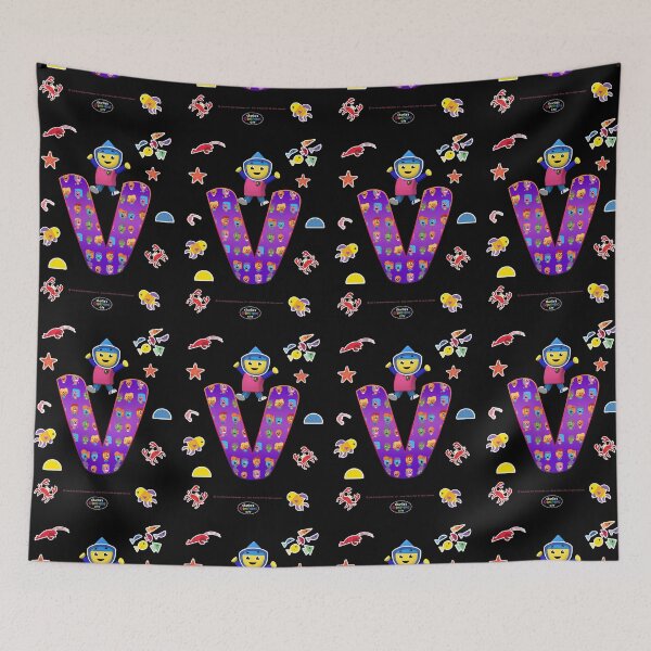 Item preview, Charlie's Colorforms City Initial V in Purple designed and sold by PacificStreams.