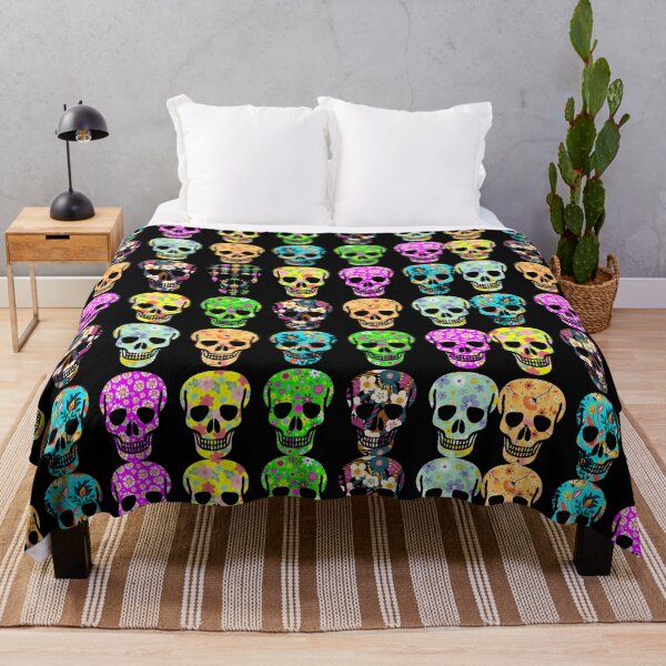 Item preview, Floral Skull designed and sold by beaglefruit.