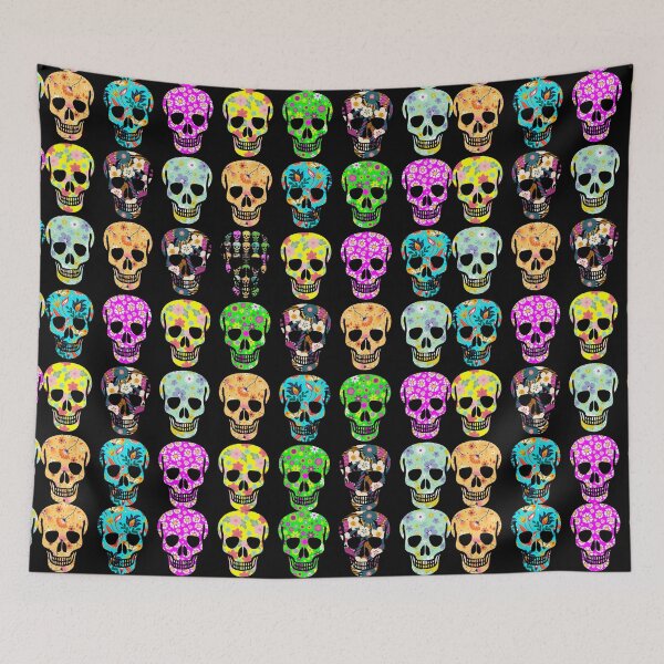 Item preview, Floral Skull designed and sold by beaglefruit.
