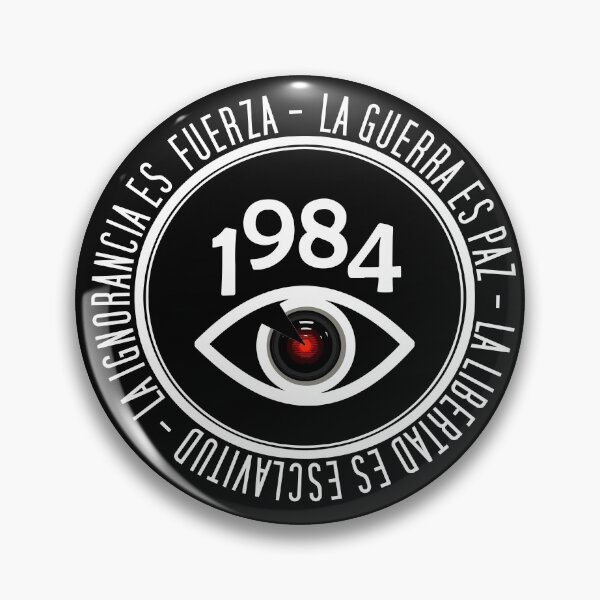 Item preview, 1984 george orwell - big brother watches over you designed and sold by VinagreShop.