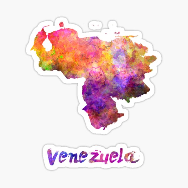 Item preview, Venezuela in watercolor designed and sold by paulrommer.