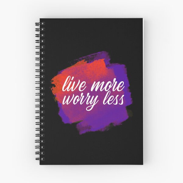 Item preview, Live More Worry Less designed and sold by YOYOCollection.