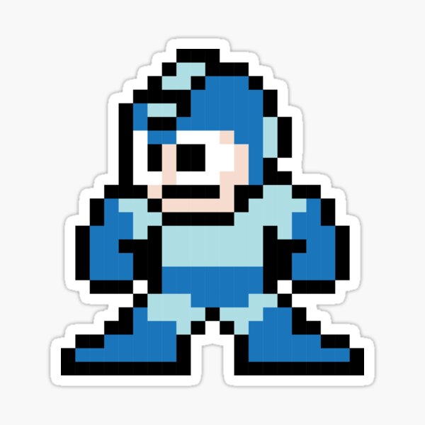 Mega Man Sticker