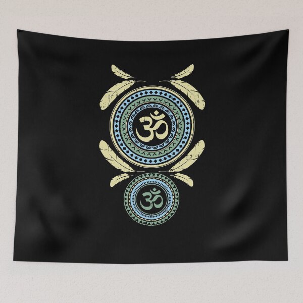 Item preview, Zen Om Mandala Yoga Meditation Circle designed and sold by Luxara1.