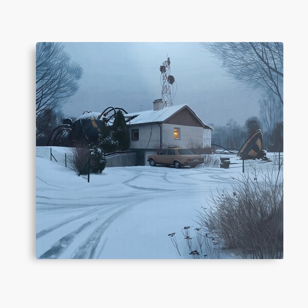 Gnejsvägen 22 Metal Print