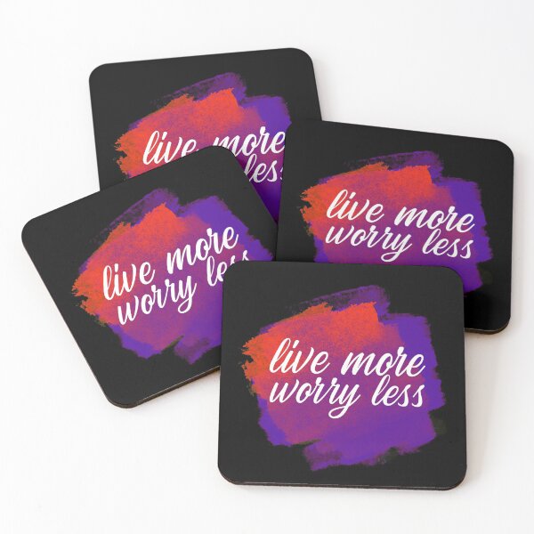 Item preview, Live More Worry Less designed and sold by YOYOCollection.