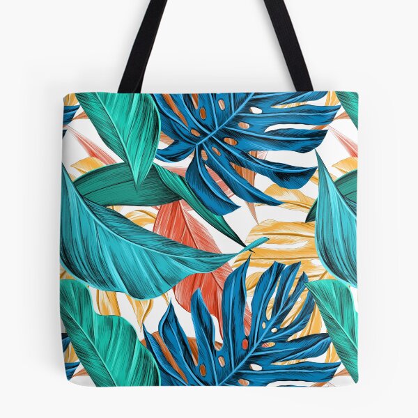Item preview, Bright Tropical leaves designed and sold by Baaee.