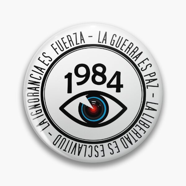 Item preview, 1984 george orwell - big brother watches over you designed and sold by VinagreShop.