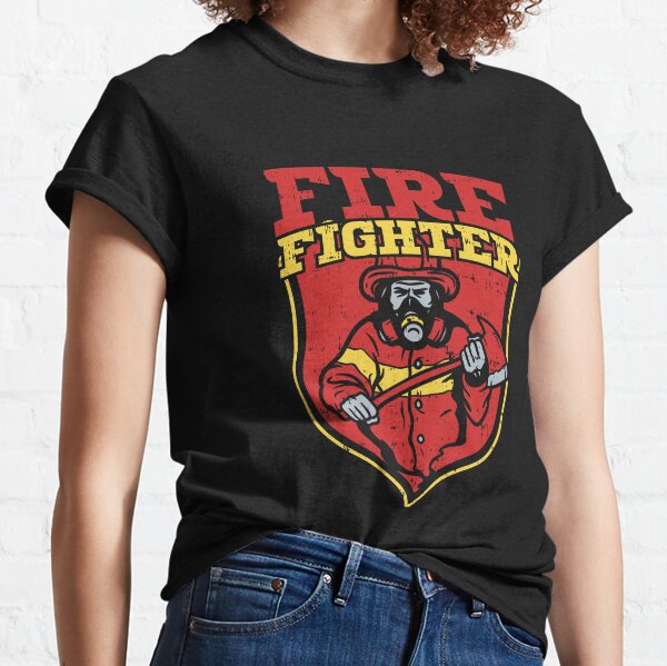 Firefighter Designs T Shirts Redbubble - roblox firefighter pants