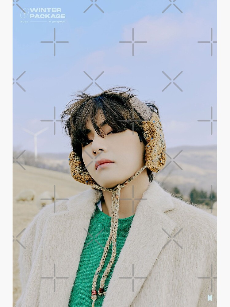 BTS 2021 WINTER PACKAGE V Cut | Taehyung | Postcard