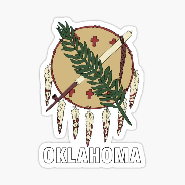 I Love Oklahoma Sticker