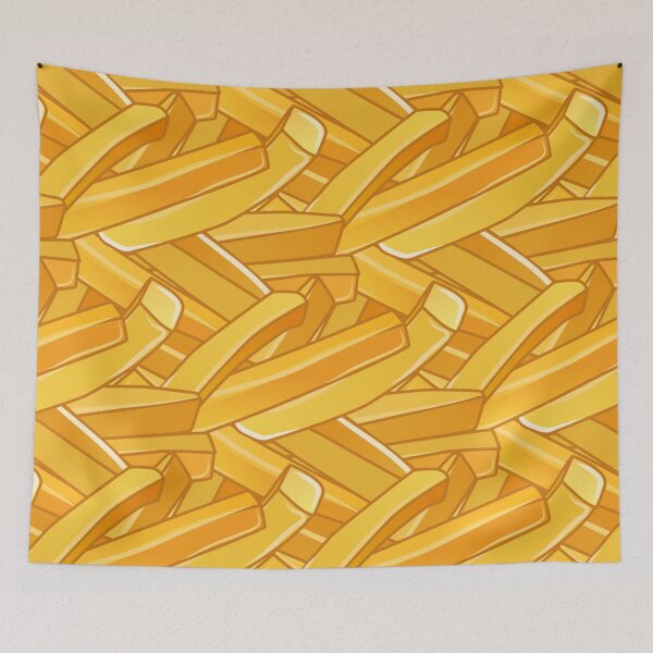 Item preview, French fries pattern designed and sold by DerSenat.