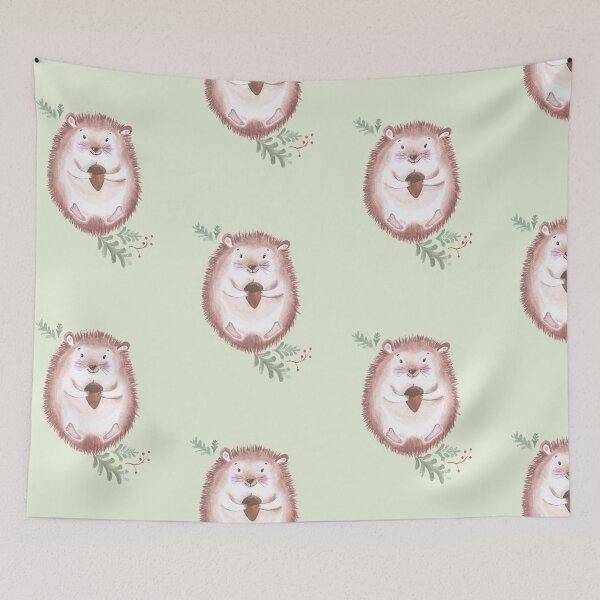 Item preview, Hedgehog,Our Little Forest Friend designed and sold by RoseGoldRabbit.