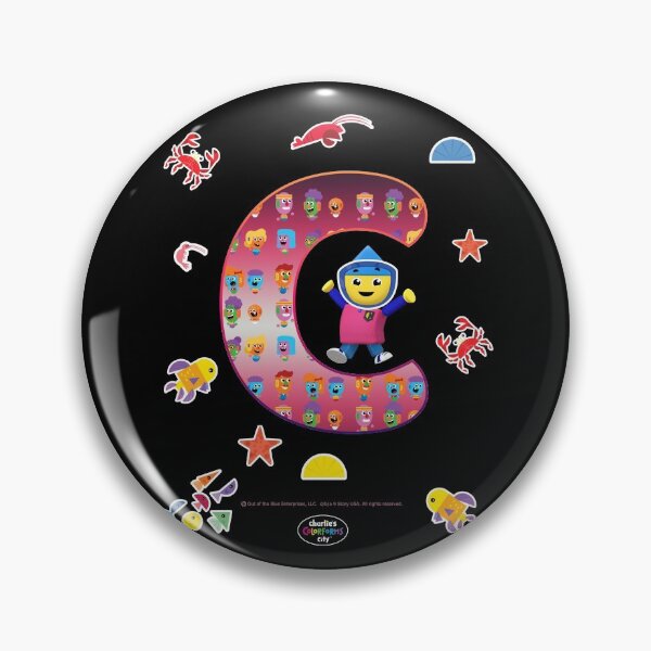 Item preview, Charlie's Colorforms City Monogram Initial C designed and sold by PacificStreams.