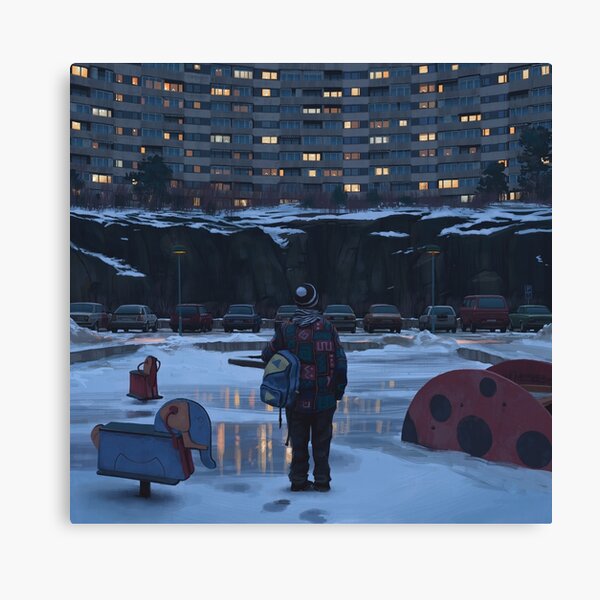 Bostadsmauer Canvas Print
