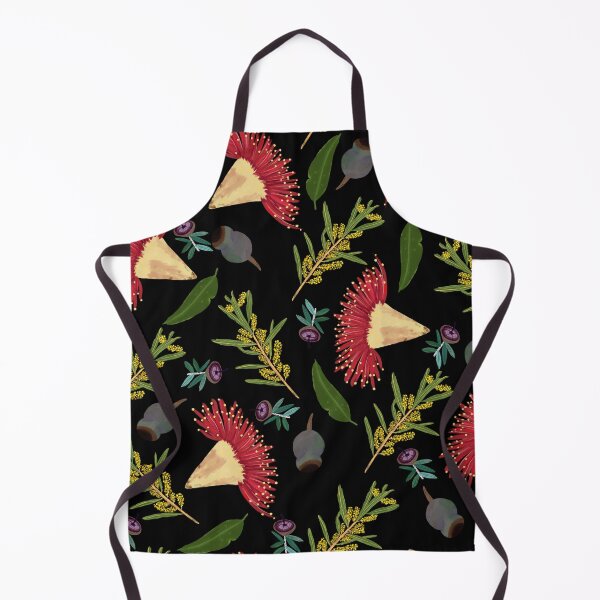 Item preview, Black Red Flowering Gum Eucalyptus Wattle Gumnut  designed and sold by Lozzie Eliza Designs.