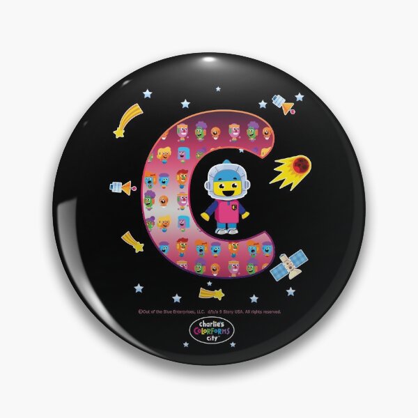 Item preview, Charlie's Colorforms City Monogram Initial C designed and sold by PacificStreams.